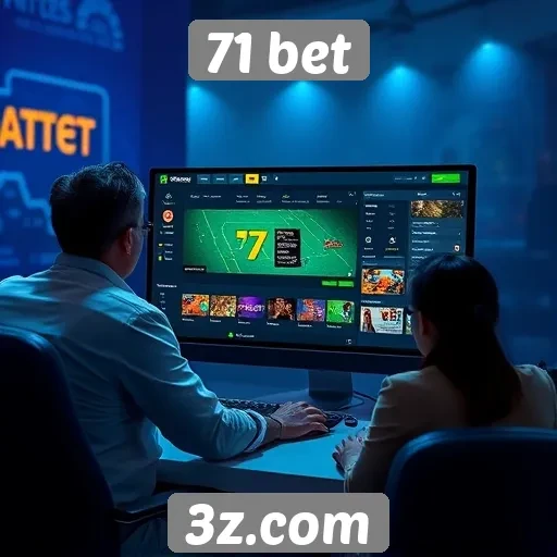 Acessibilidade e interface do site 71 bet